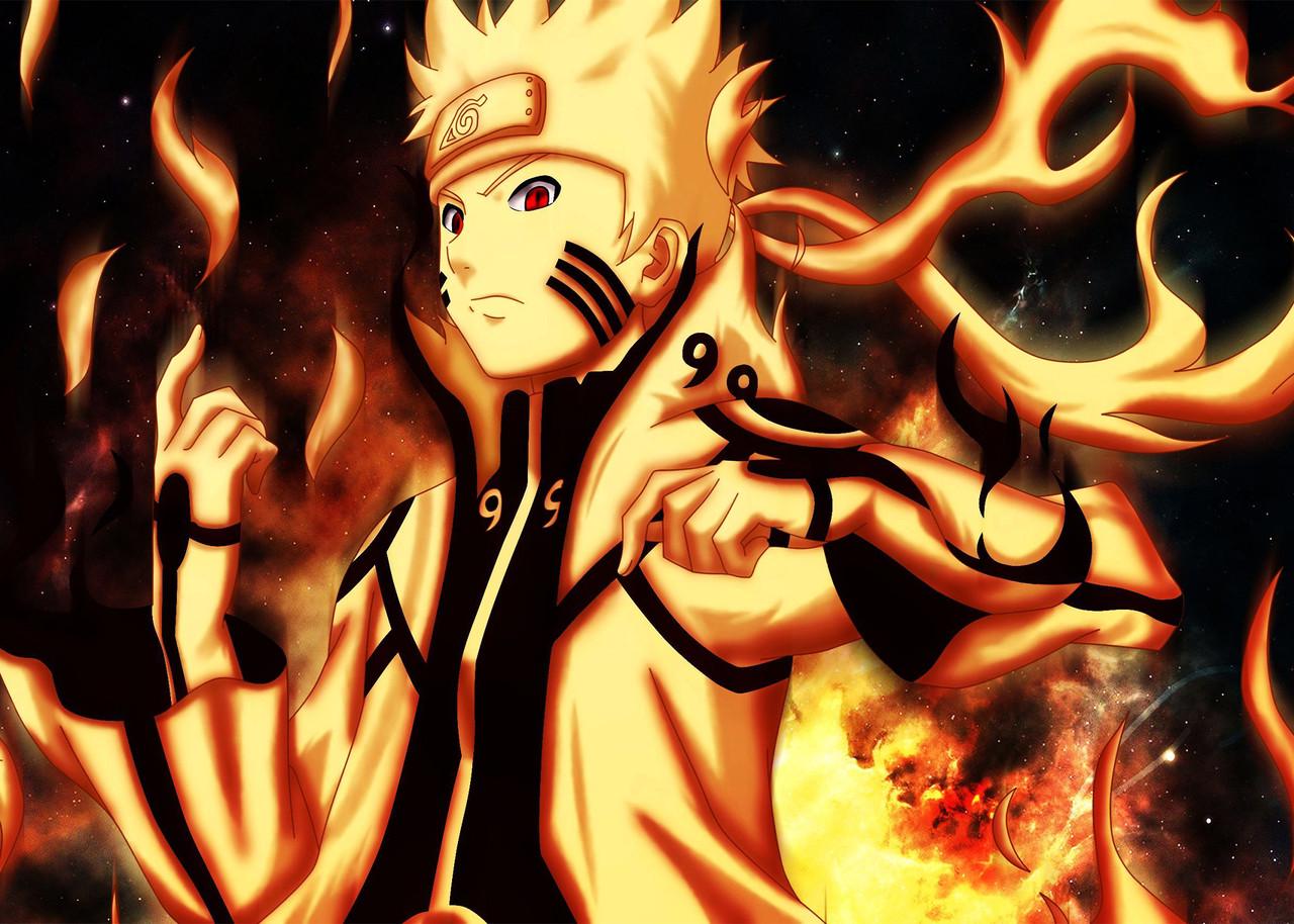 Картина GeekLand Naruto в огне (NU 09.025)