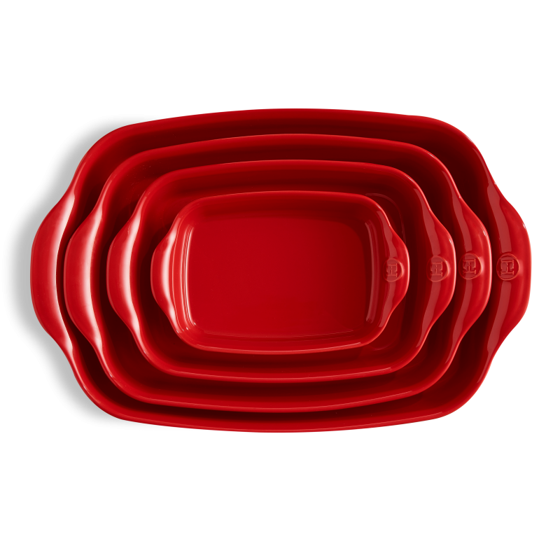 Форма для запікання керамічна Emile Henry Ovenware 36,5 x 23,5 см Червоний (349652) - фото 5