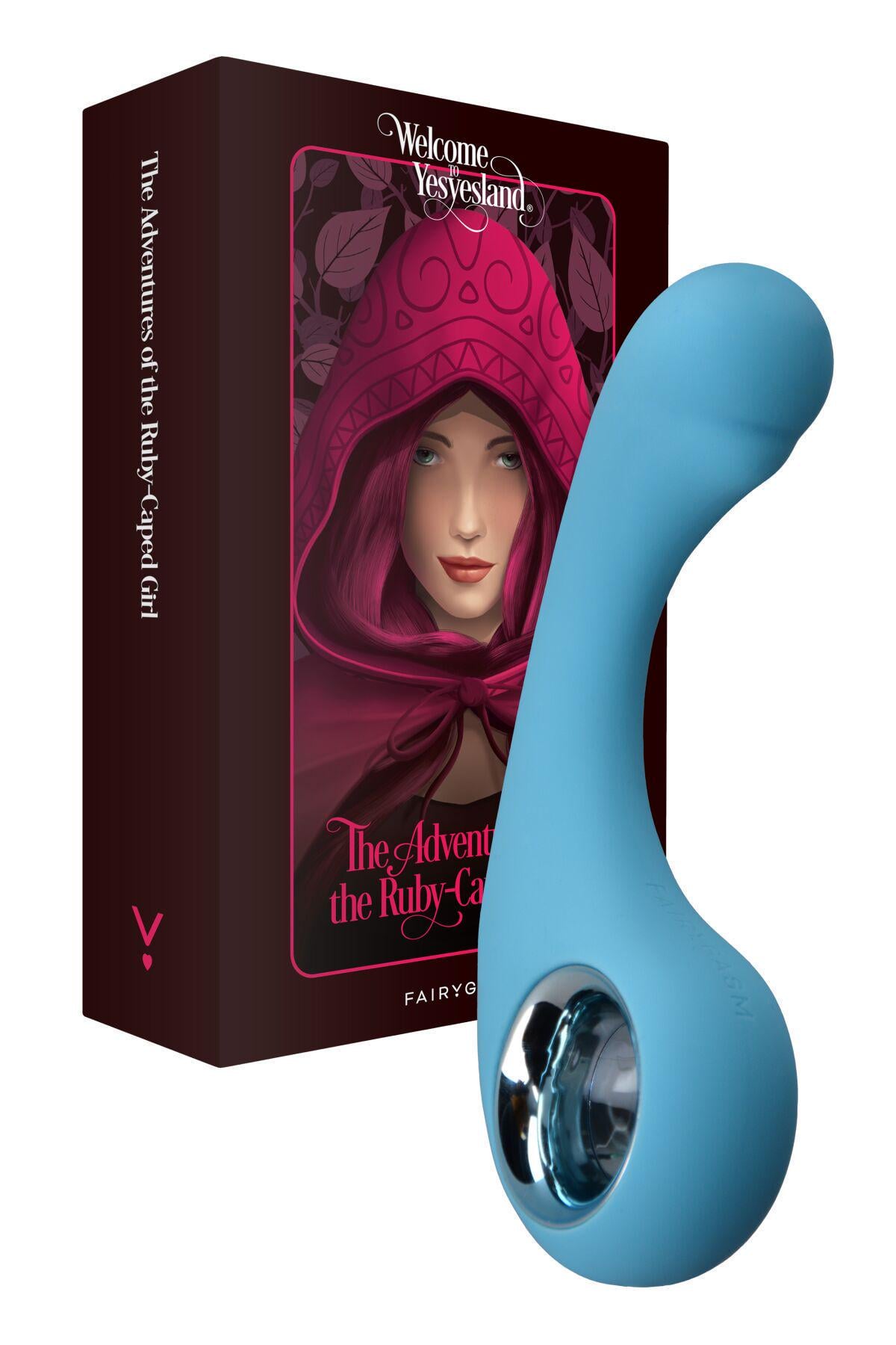Вибратор для точки G FairyGasm BraveryAward Blue (SX0625)