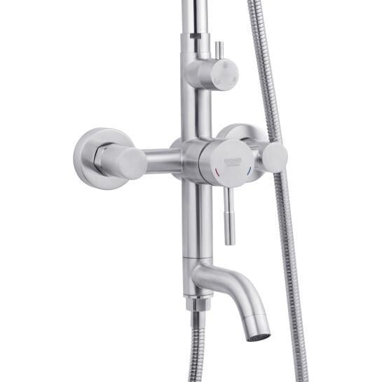 Душевая система Kroner KRP Edelstahl Klassisch ESG063 из нержавеющей стали (SVR-CV022977) - фото 5 Душевая система Kroner KRP Edelstahl Klassisch ESG063 из нержавеющей стали (SVR-CV022977) - фото 5