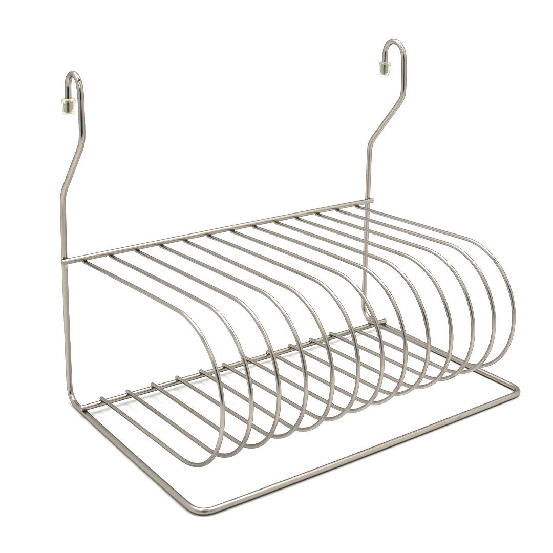 Сушилка на рейлинг Lemax для посуды Никель матовый (MX-076 NM)