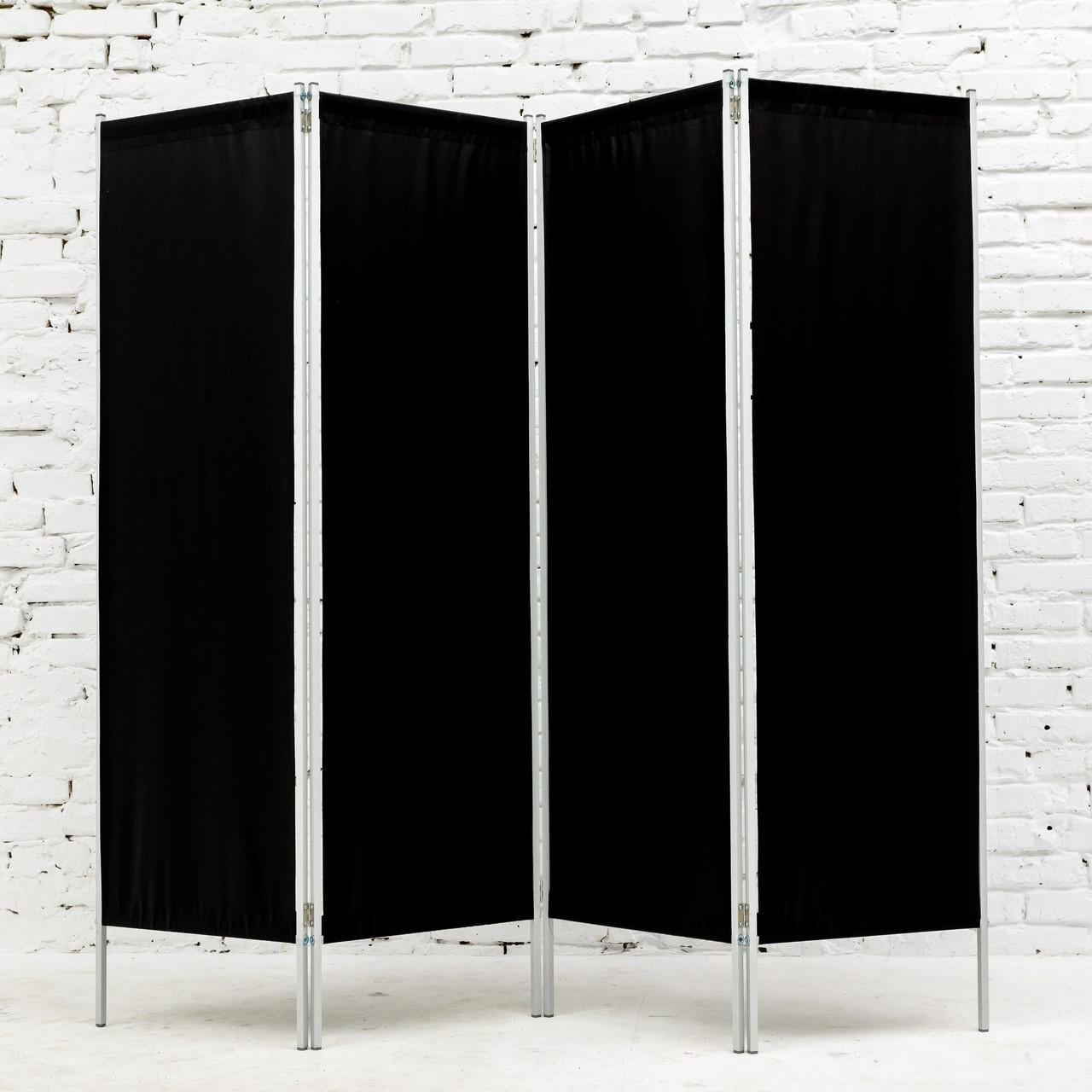 Ширма косметологическая 200х180 см Черный (747676036)