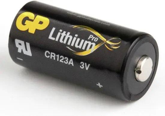 Батарейка літієва GP 3V CR123A Lithium Pro 3V 17x34,2 мм (001086) - фото 3