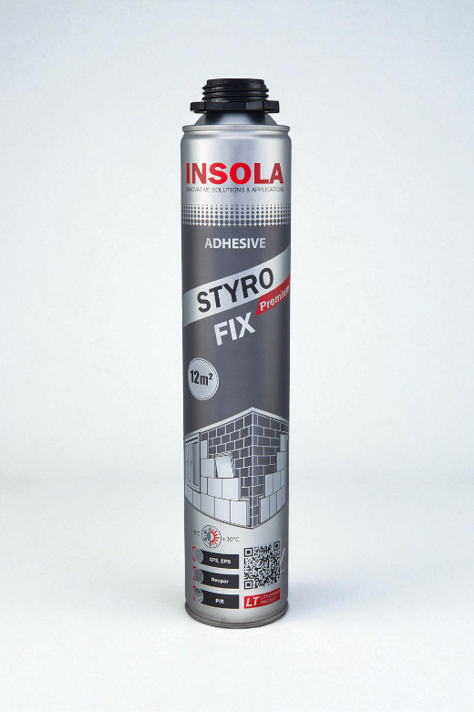 Піна-клей INSOLA Styro Fix Premium 850 мл (2937627088) - фото 2