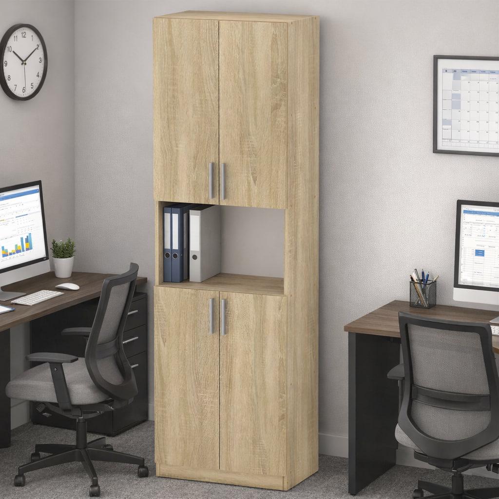 Шкаф книжный Kompanit 60х36,6х195 см Дуб сонома (20354878) Шкаф книжный Kompanit 60х36,6х195 см Дуб сонома (20354878)