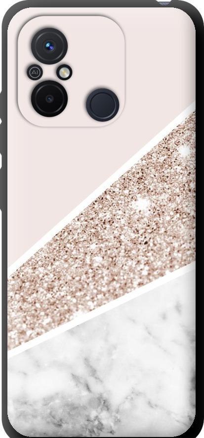Чехол на Xiaomi Redmi 12C Пастельный мрамор (4342b-2962-42517)