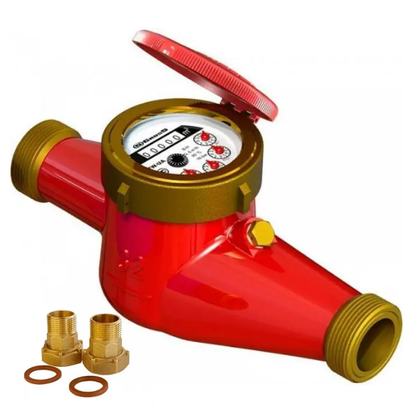 Счетчик горячей воды Gross 2" 50 MTW-UA-50 R80 сухоход с гайками (8782+2002) Счетчик горячей воды Gross 2" 50 MTW-UA-50 R80 сухоход с гайками (8782+2002)