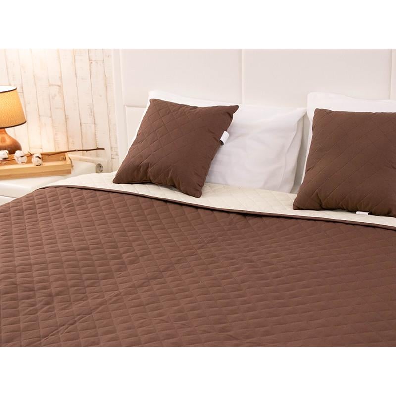 Покривало двостороннє Руно 212x240 см Блакитний (28092647) - фото 6 Покривало двостороннє Руно 212x240 см Блакитний (28092647) - фото 6