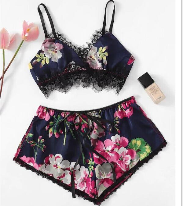 Пижама Алисия M Черный (11/16-со)