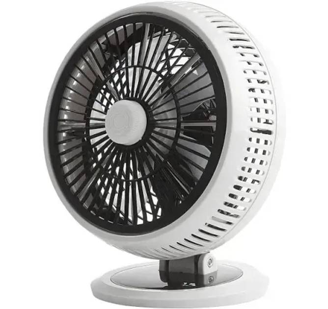 Вентилятор настольный WimpeX WX 918 22 см Белый (30151429)