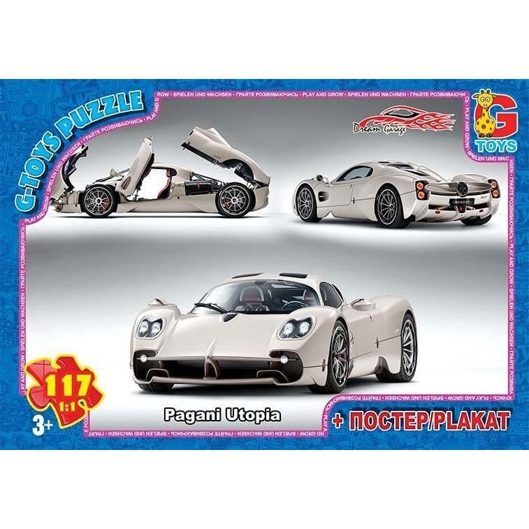 Пазли дитячі картонні G-Toys Гараж Мрії 117 ел. (IP-177-P-739)