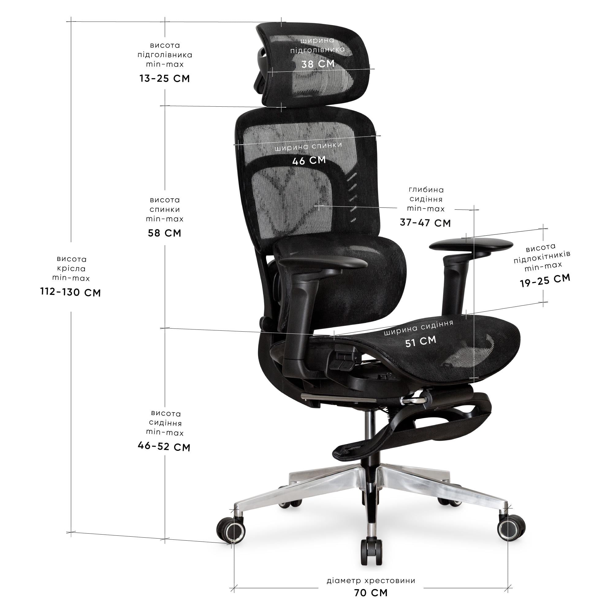 ᐉ Крісло з масажним ефектом Mealux M10 Air Massage Black (HF-M10