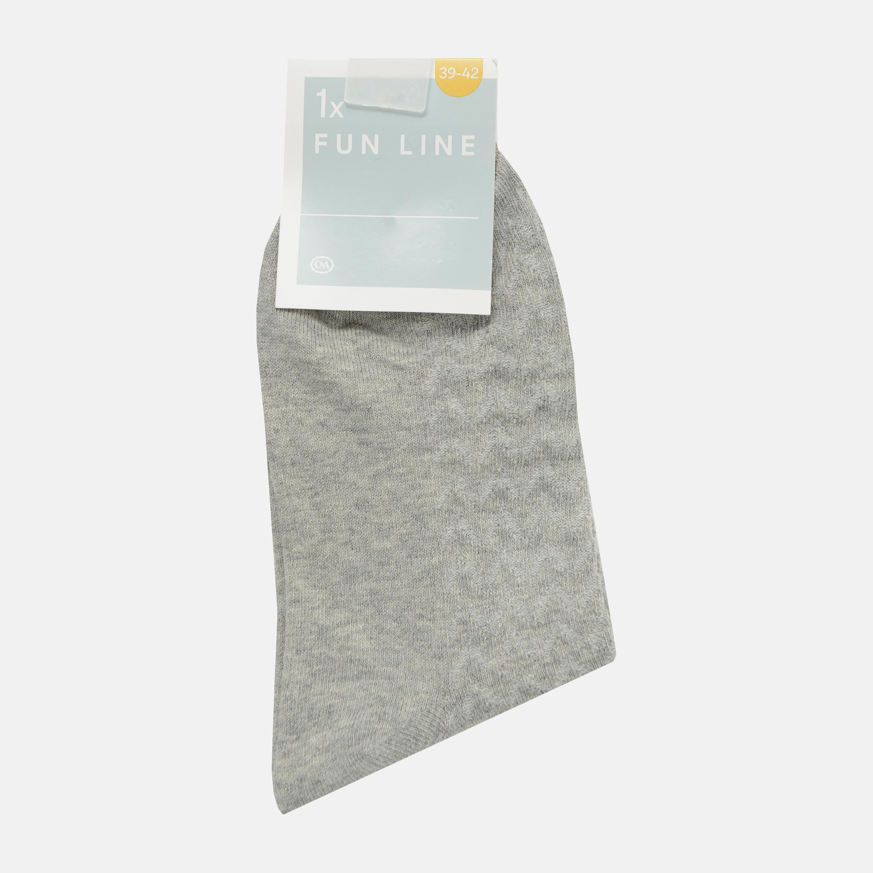 Носки C&A р. 35-38 Серый (5867574090810)