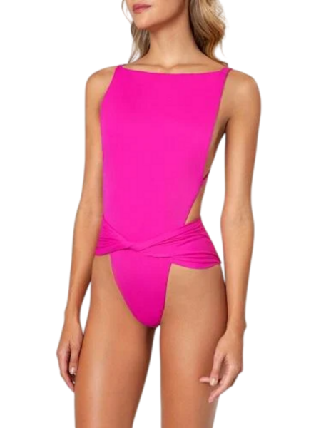 Купальник сплошной Agua Bendita S Розовый (6166fuchsia)