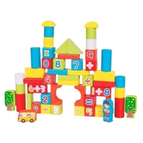 Деревянная игрушка Limo Toy сортер Городок (MD 1866)