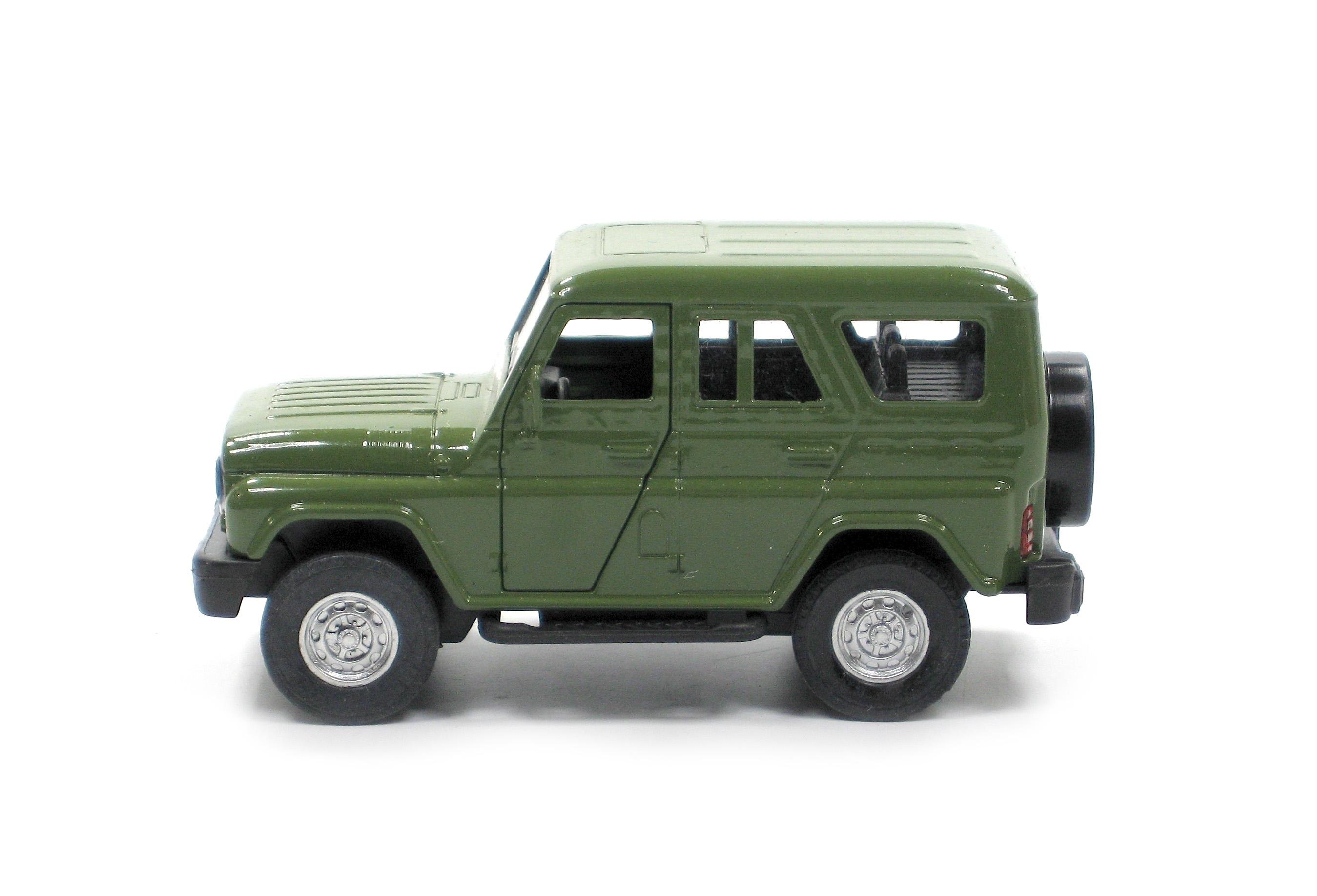 Модель металлическая Автопром УАЗ Hunter 1:32-36 (3277 Green) - фото 2