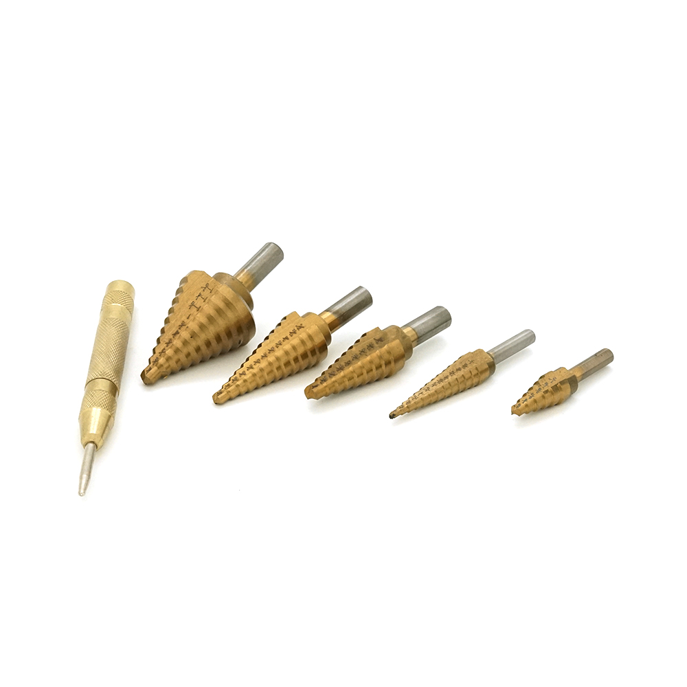 Набор сверл Yoso HSS ступенчатые шаговые 3/16-1/2 1/8-1/2 1/4-3/4 3/16-7/8 1/4-1 (26252279) - фото 3