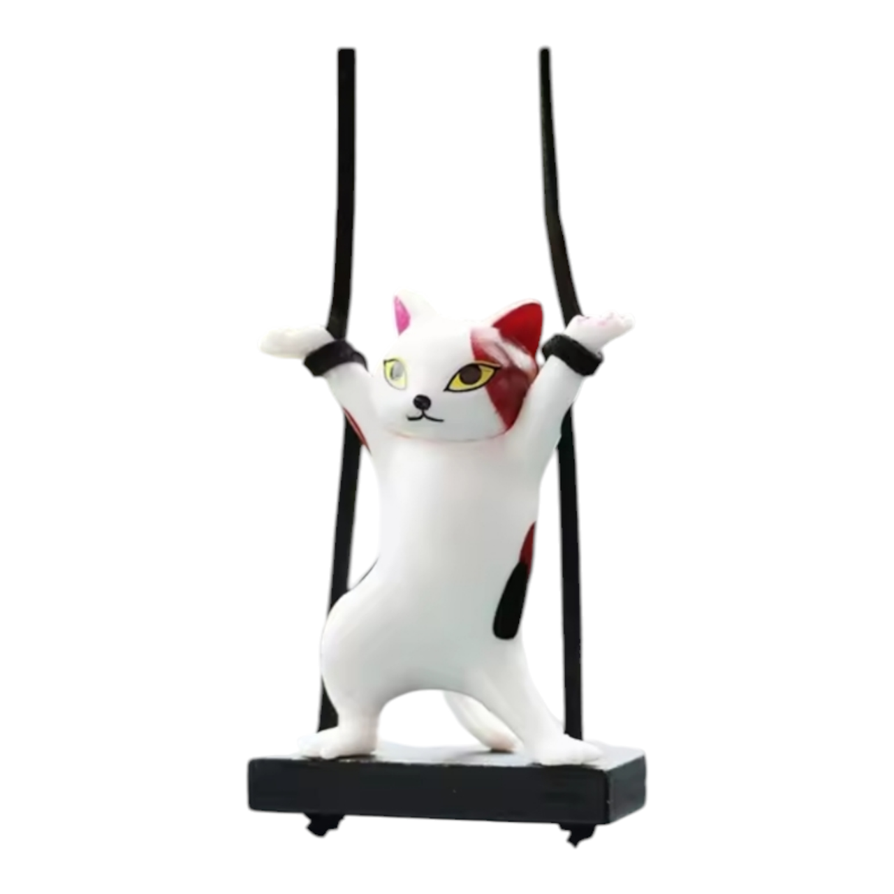 Игрушка в машину-подвеска на зеркало Кошка на качелях (2444946759)