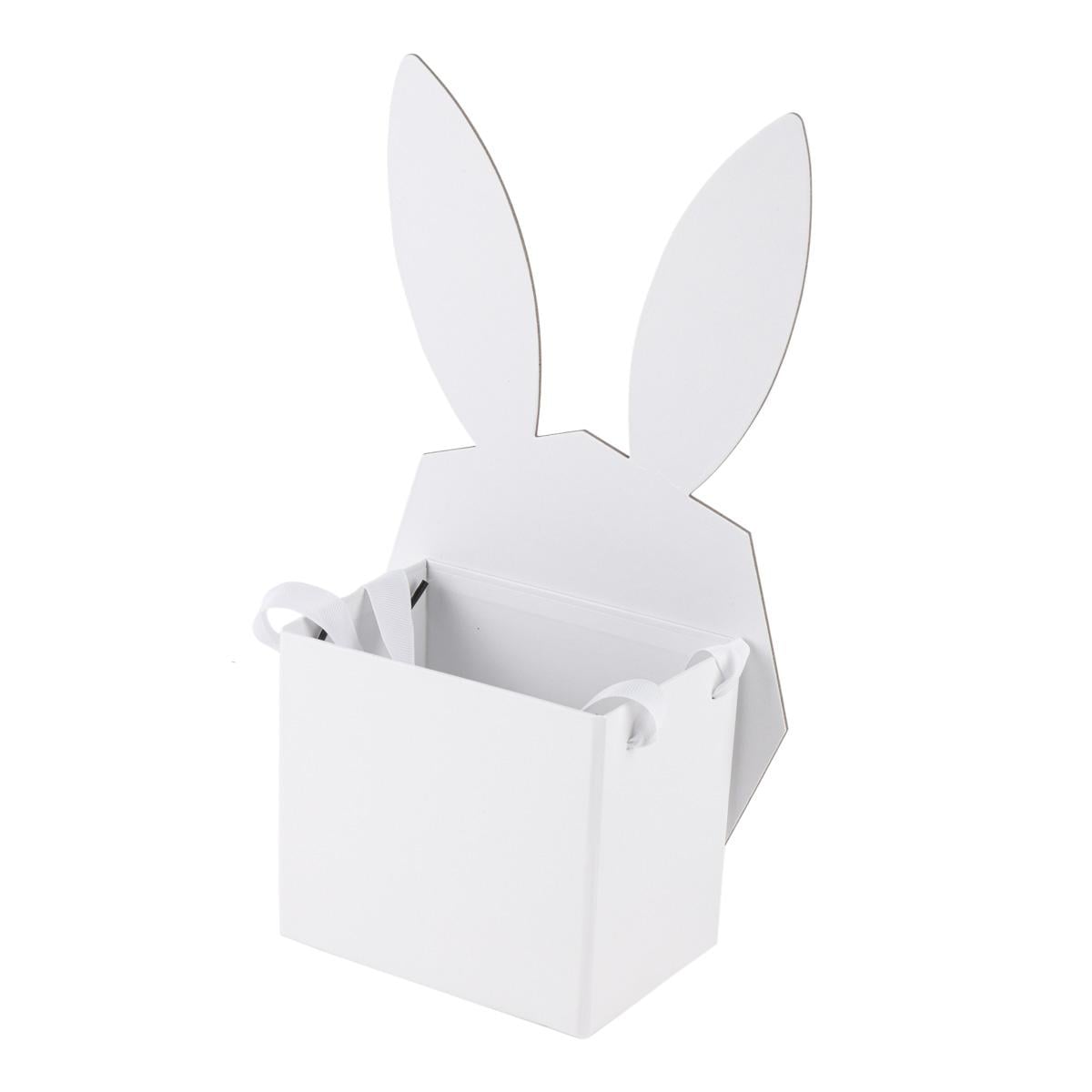 Коробка для цветов Elisey Подарок от зайчика (8929-016)