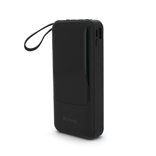 Повербанк портативний Bunsey BY-32 20000 mAh з ліхтариком та індикатором з USB Type-C (29519)