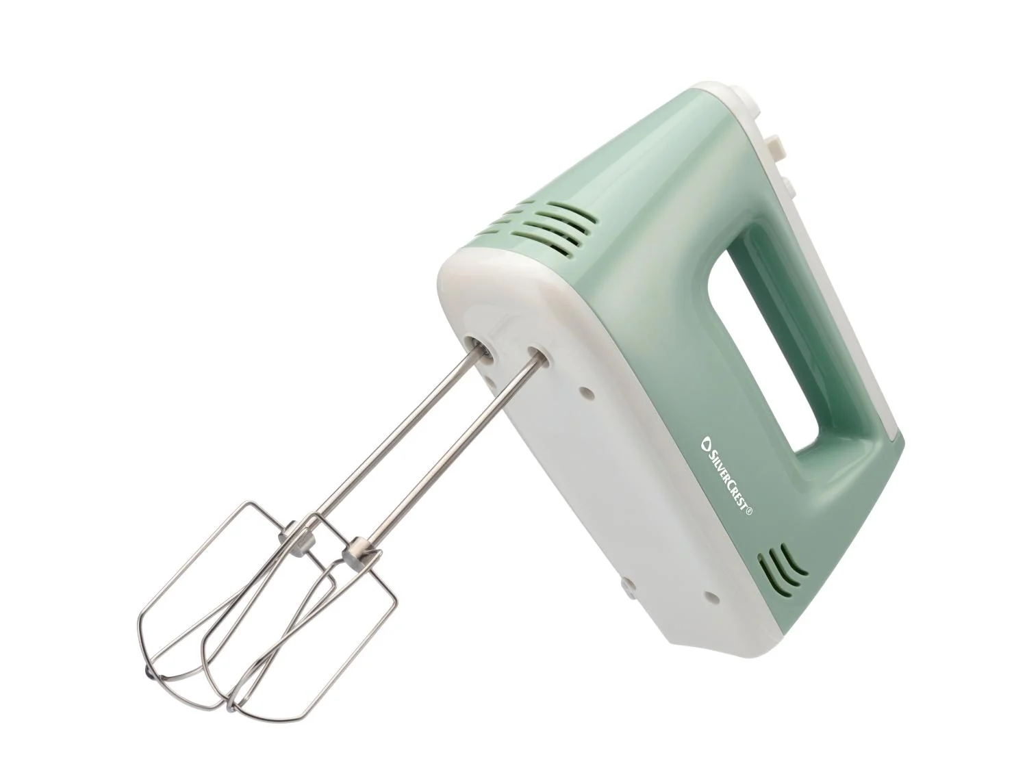 Миксер ручной Silver Crest SHM 300 F1 300 Вт металлические насадки Мятный