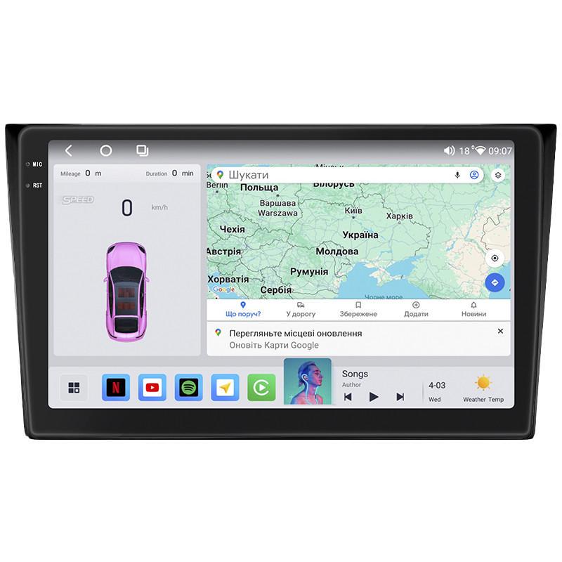 Автомагнітола штатна Lesko для Mazda CX-9 I 2006-2012 10" 4/64 QLED CarPlay 4G Wi-Fi GPS 360 Prime MOB