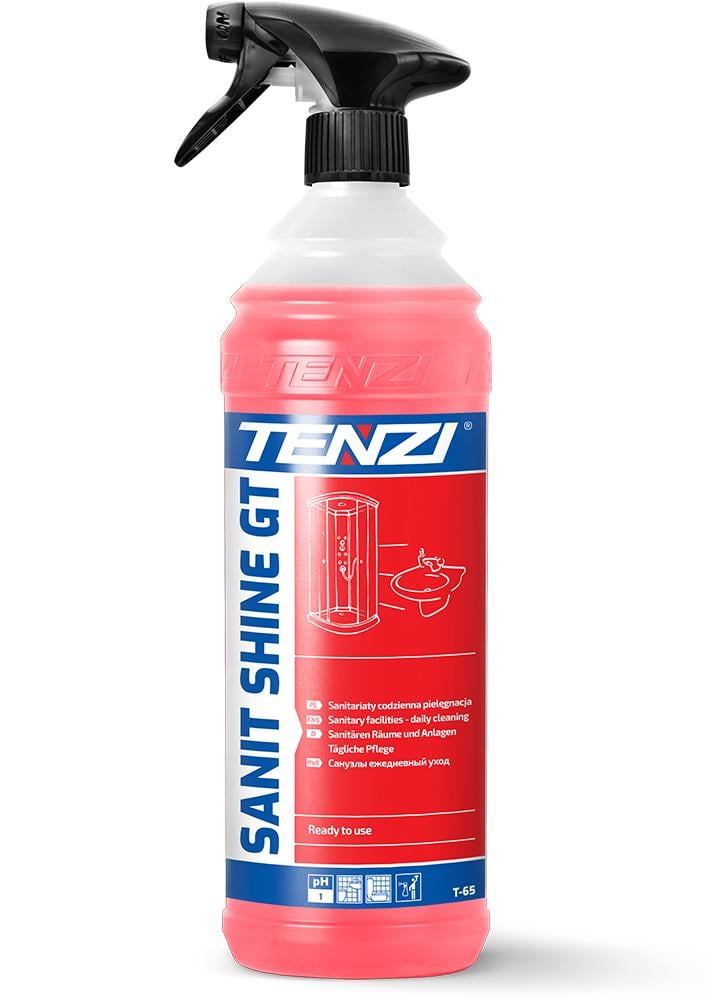 Средство для очистки санузлов с эффектом блеска Tenzi Sanit Shine GT 1 л