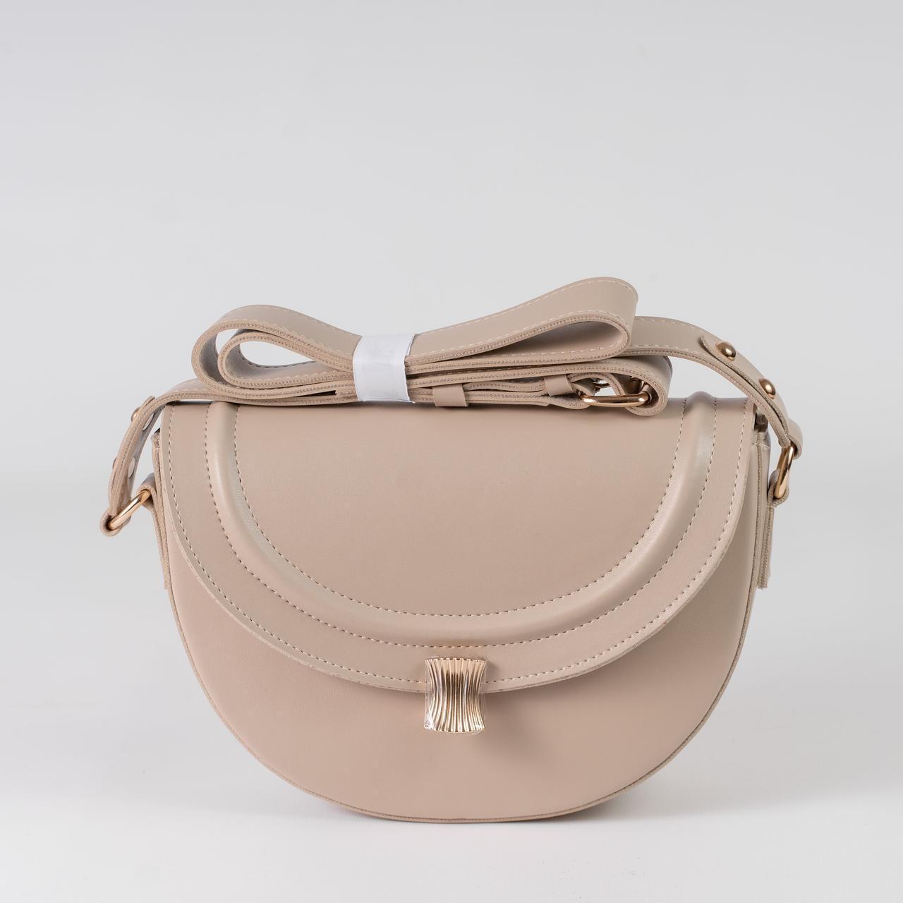 Сумка женская седло XENIA № 22-24 Бежевий - фото 1 Сумка женская седло XENIA № 22-24 Бежевий - фото 1