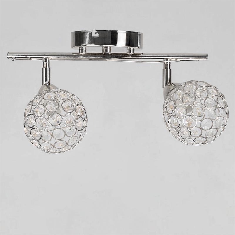 Люстра потолочная Light House NM-15156/2 CR+CR на две лампы Хром