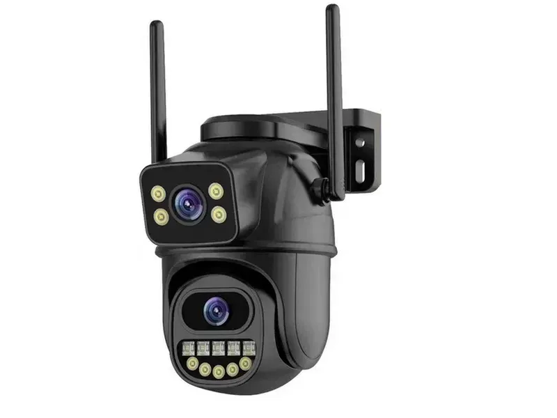 Камера уличная Besder A20H W-iFi 2,4/5 ГГц IP 10 Мп 2 независимых объектива