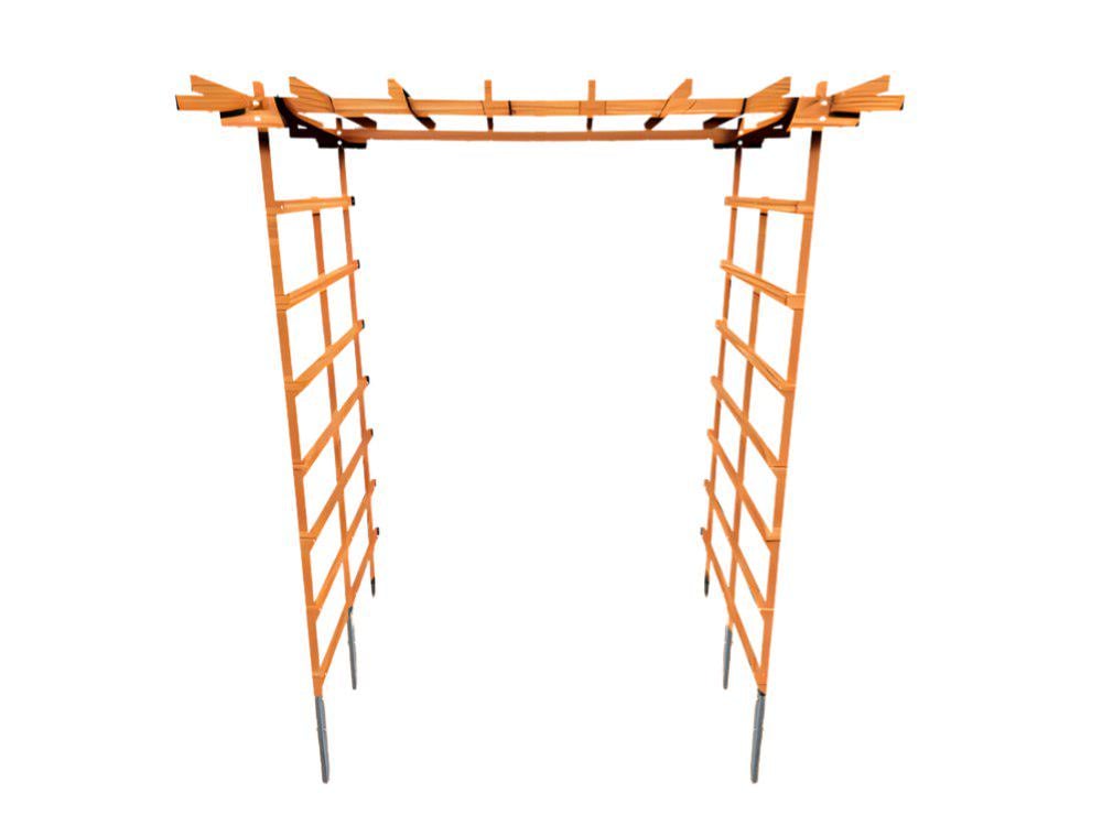 Опора цветочная SIMBUD Малинская лестница 150 см Золотистая ель (27883821) - фото 1 Опора цветочная SIMBUD Малинская лестница 150 см Золотистая ель (27883821) - фото 1