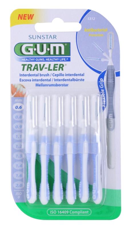 Йоржики міжзубні GUM Trav-Ler 0,6 мм 6 шт. (1409236270) Йоржики міжзубні GUM Trav-Ler 0,6 мм 6 шт. (1409236270)