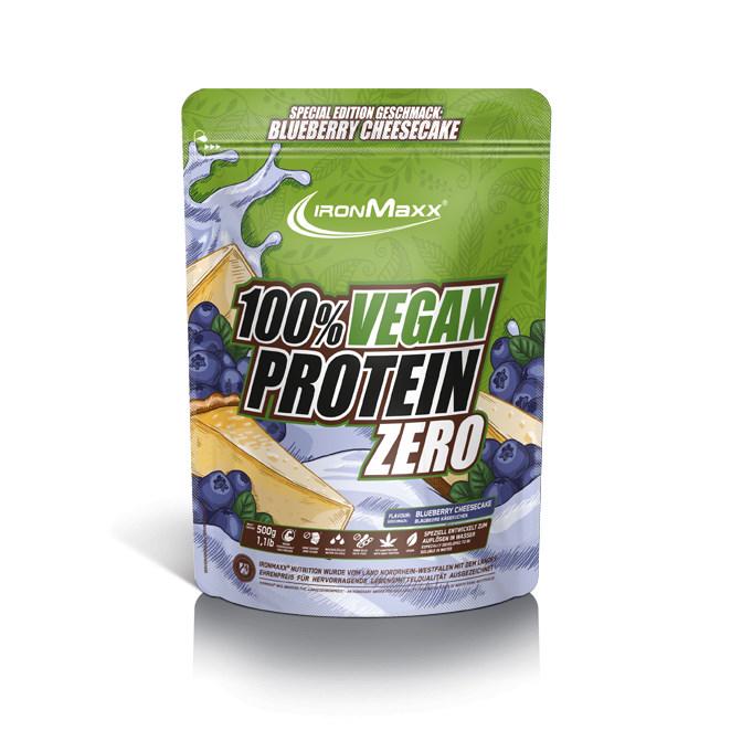 Протеин IronMaxx 100% Vegan 500 г Черничный чизкейк (8393V13181)