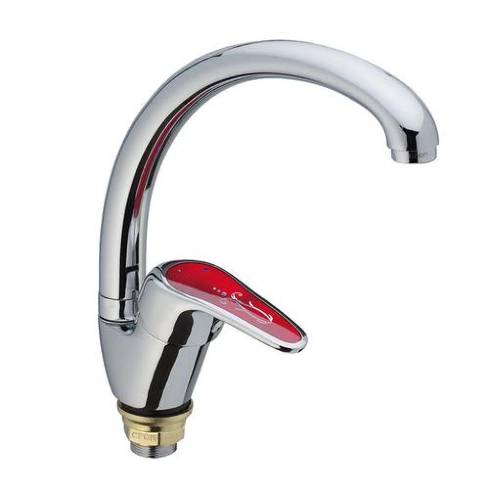 Смеситель для кухни Haiba Magic Red (16302) Смеситель для кухни Haiba Magic Red (16302)