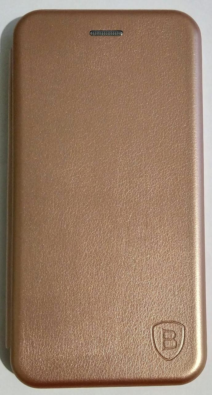 Чохол-книжка "Classy Level" для Samsung A20/A205/A30/A305 рожеве золото