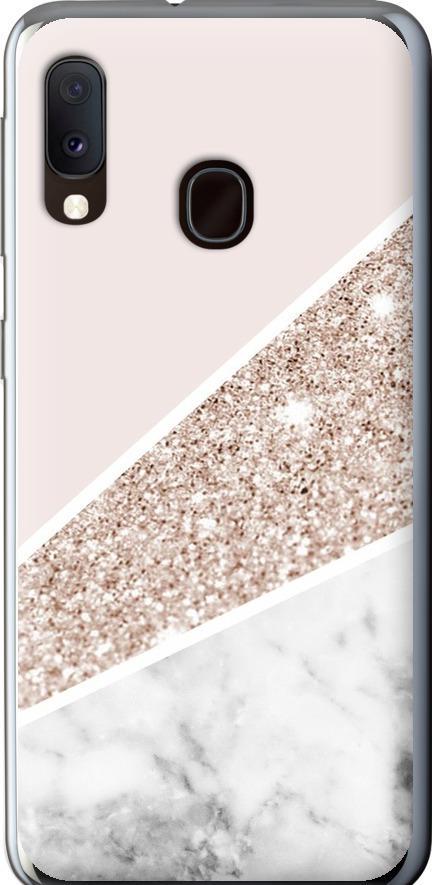 Чохол на Samsung Galaxy A20e A202F Пастельний мармур (4342u-1709-42517)