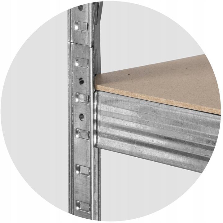 Стелаж металевий Siker G9040 4 полиці 180x90x40 см (6418) - фото 5