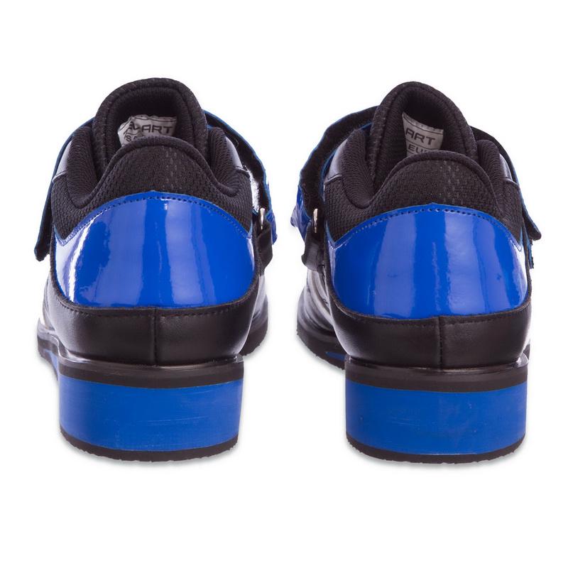 Штангетки для важкої атлетики Zelart р. 42 Чорний/Синій (OB-1264) - фото 4 Штангетки для важкої атлетики Zelart р. 42 Чорний/Синій (OB-1264) - фото 4