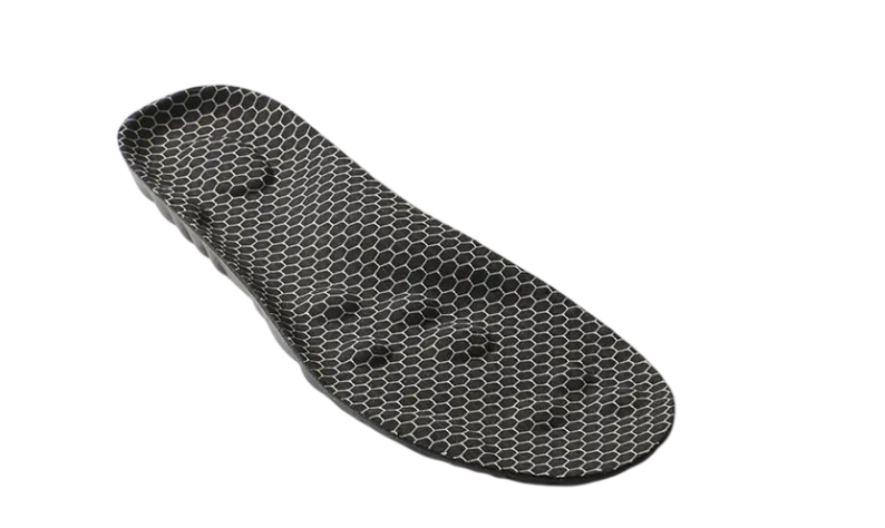 Стельки для обуви и кроссовок мягкие летние дышащие р. 43-44 Черный (70384)