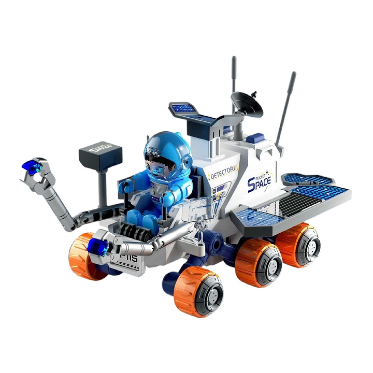 Машинка на солнечных батареях с подвижными элементами/звуками и фигуркой (29235517)