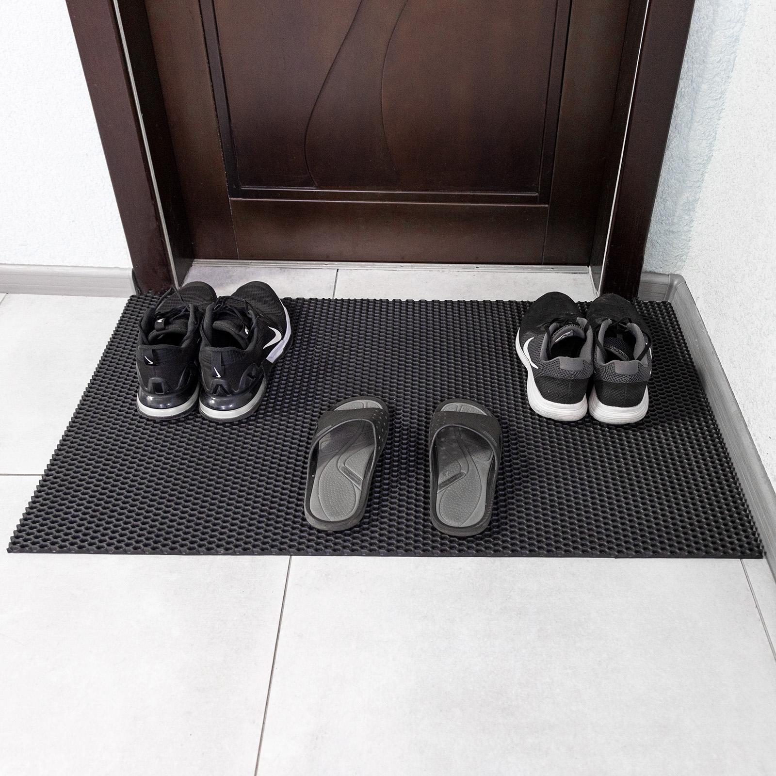 Грязезащитный коврик OSPORT R-00040 EVA 100х60 см Черный (21007) - фото 4