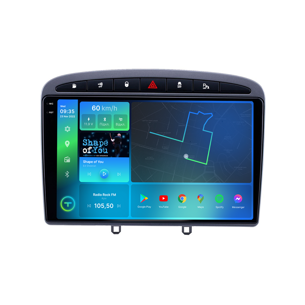 ᐉ Магнитола штатная Torssen F96128 2K Peugeot 308/408 4G Carplay DSP ...