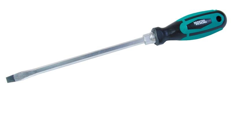 ᐉ Отвертка плоская Mastertool усиленная SL8х200 мм (45-8820)
