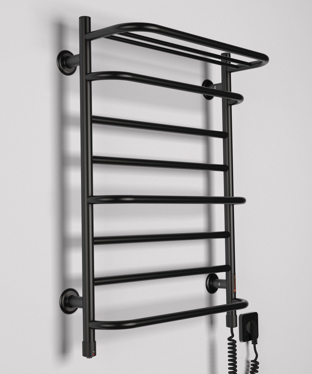 Полотенцесушитель Теплый мир Комфорт P1 правосторонний Черный (1198347820)