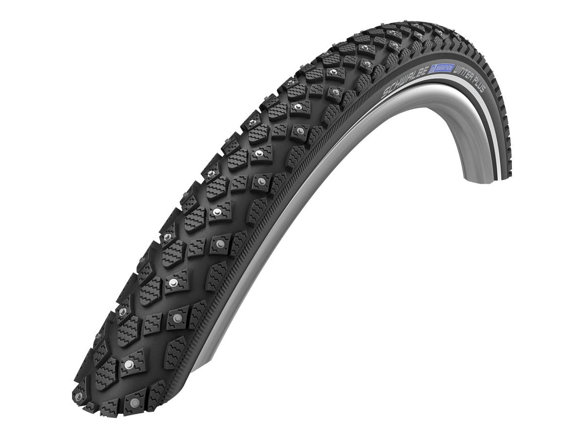 Покрышка велосипедная Schwalbe MARATHON WINTER PLUS HS396 Smart Guard B/B+RT 208 Studs WiC 28"x2"/50-622 (TIR-64-16)