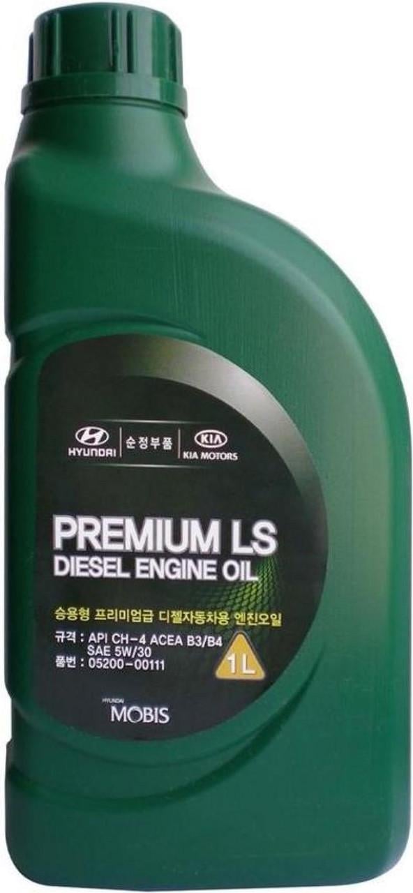 Моторное масло Mobis Premium LS Diesel 5W-30 1 л (0520000111) - фото 1