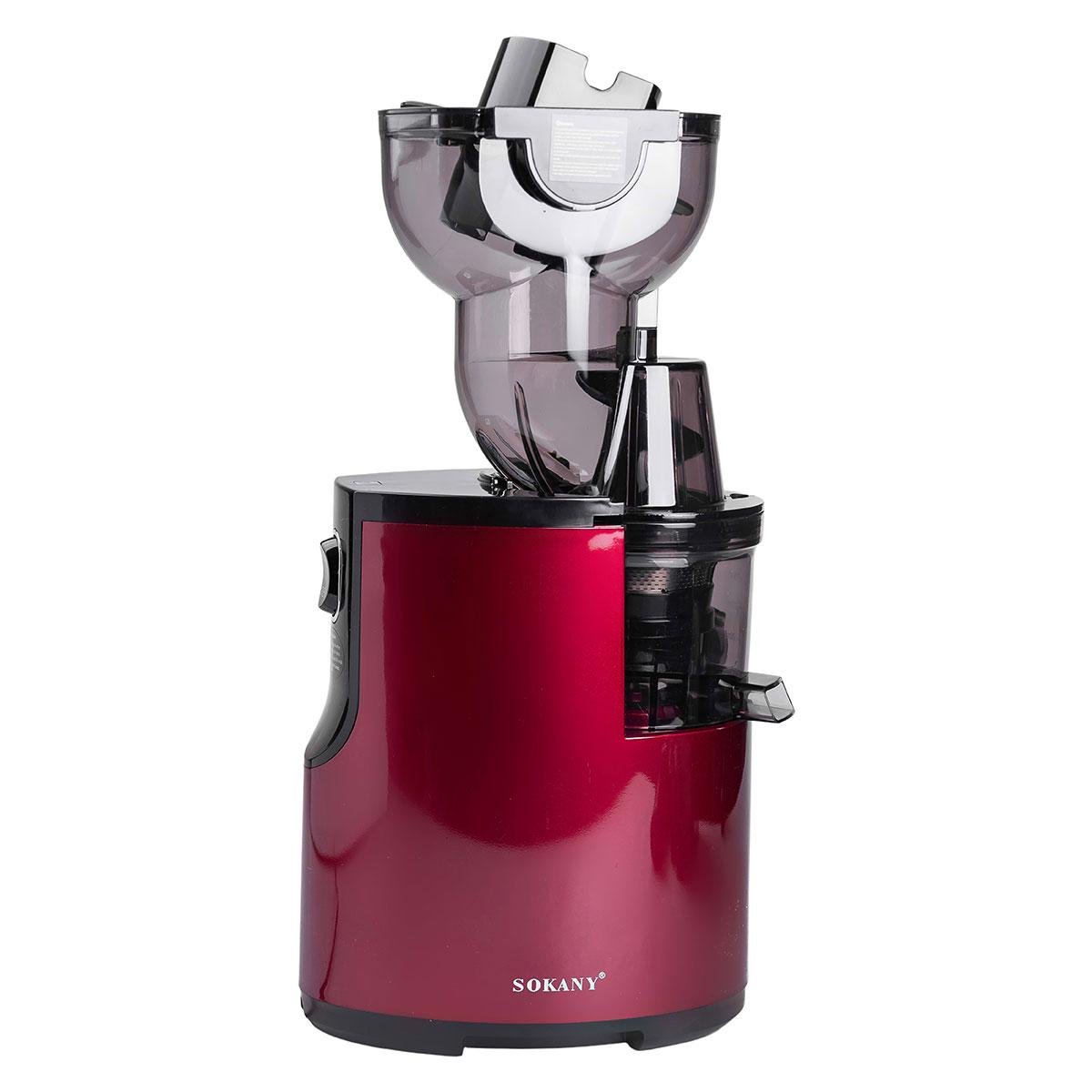 Соковижималка шнековая Sokany для томатов 2 скорости 300 Вт Красный (5863) - фото 12 Соковижималка шнековая Sokany для томатов 2 скорости 300 Вт Красный (5863) - фото 12