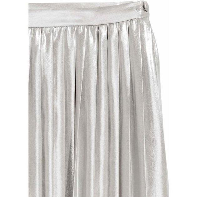 Юбка H&M 444280П р. 32 Серебристый - фото 2 Юбка H&M 444280П р. 32 Серебристый - фото 2