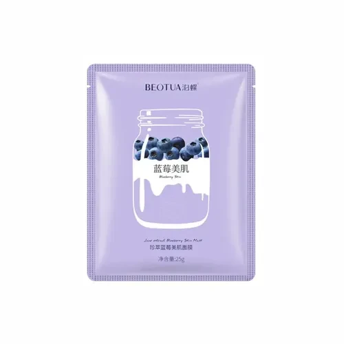 Маска тканевая для лица Beotua Blueberry Skin Mask с экстрактом черники 25 мл (27302047)