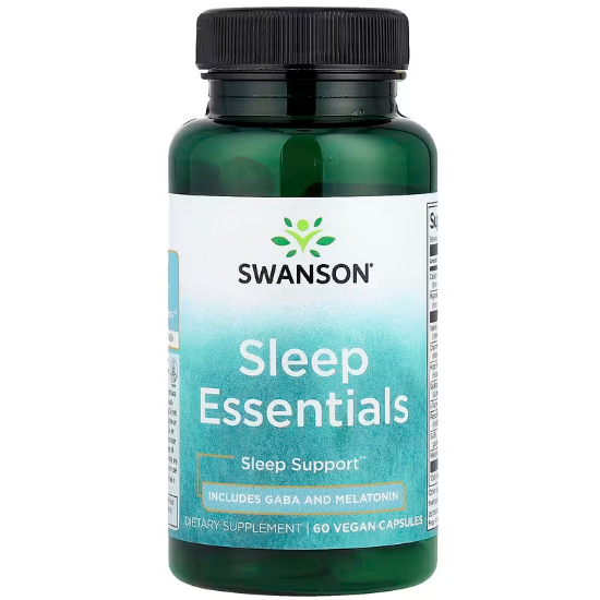 Комплекс для сна Swanson Sleep Essentials 60 вегетарианских капсул